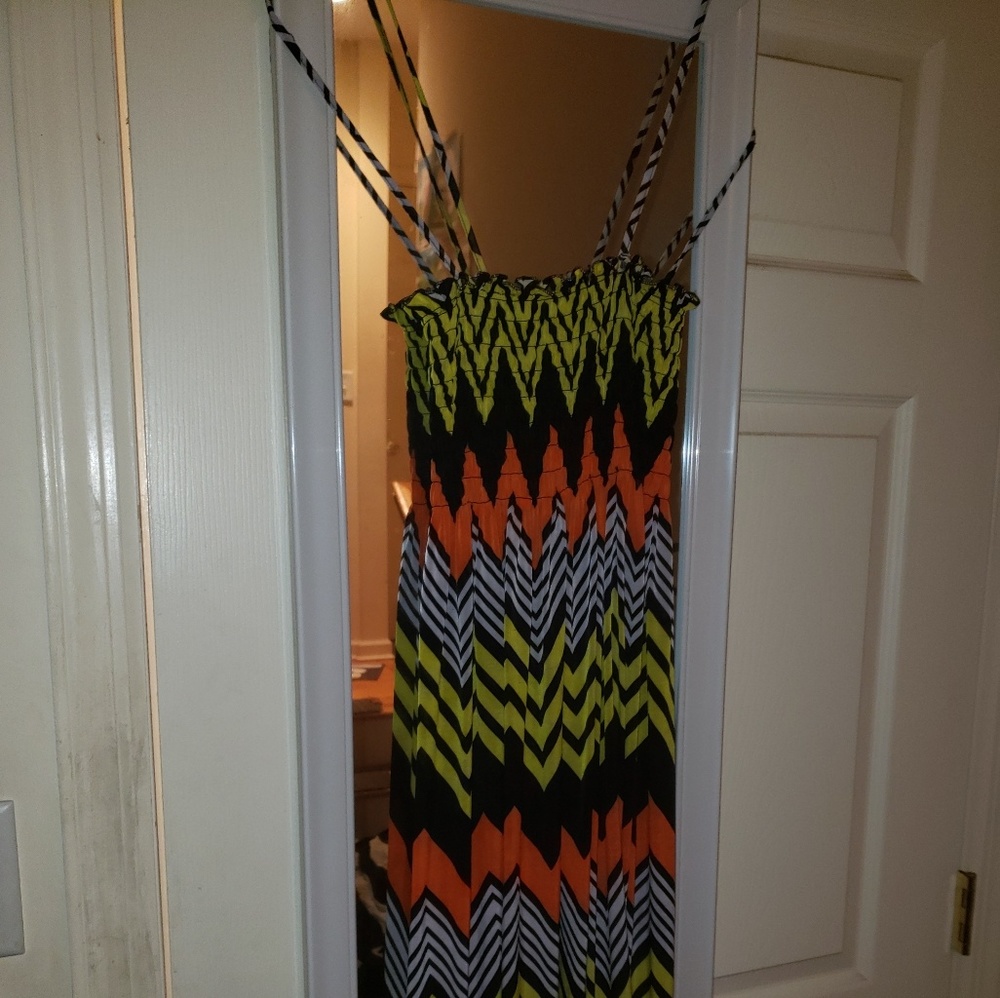 Spaghetti Straped tube top dress